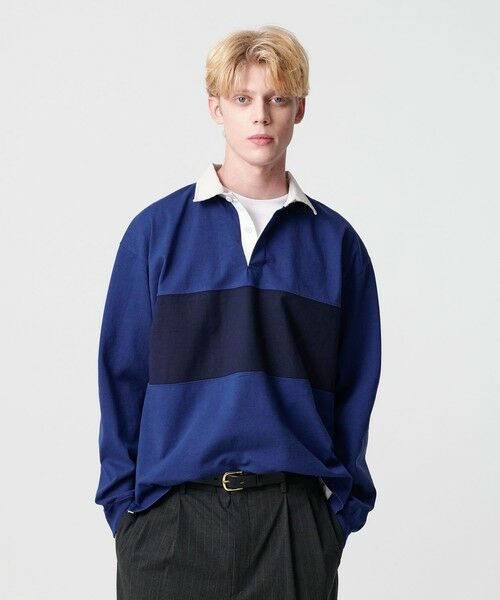 BEAUTY&YOUTH UNITED ARROWS / ビューティー&ユース ユナイテッドアローズ カットソー | 12oz ヘビーウェイト ラグビーシャツ | 詳細8