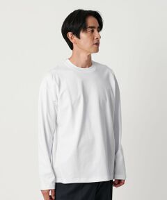 BEAUTY&YOUTH UNITED ARROWS / ビューティー&ユース ユナイテッドアローズ カットソー | プラチナ ポンチ クルーネック カットソー 抗菌防臭