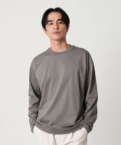 BEAUTY&YOUTH UNITED ARROWS / ビューティー&ユース ユナイテッドアローズ カットソー | プラチナ ポンチ クルーネック カットソー 抗菌防臭