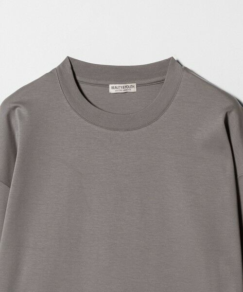BEAUTY&YOUTH UNITED ARROWS / ビューティー&ユース ユナイテッドアローズ カットソー | プラチナ ポンチ クルーネック カットソー 抗菌防臭 | 詳細9