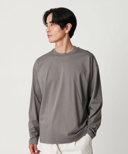 BEAUTY&YOUTH UNITED ARROWS / ビューティー&ユース ユナイテッドアローズ カットソー | プラチナ ポンチ クルーネック カットソー 抗菌防臭 | 詳細6