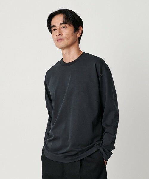BEAUTY&YOUTH UNITED ARROWS / ビューティー&ユース ユナイテッドアローズ カットソー | プラチナ ポンチ クルーネック カットソー 抗菌防臭 | 詳細15