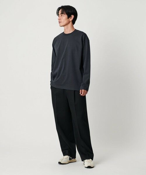 BEAUTY&YOUTH UNITED ARROWS / ビューティー&ユース ユナイテッドアローズ カットソー | プラチナ ポンチ クルーネック カットソー 抗菌防臭 | 詳細16