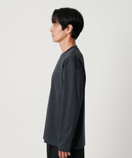 BEAUTY&YOUTH UNITED ARROWS / ビューティー&ユース ユナイテッドアローズ カットソー | プラチナ ポンチ クルーネック カットソー 抗菌防臭 | 詳細18