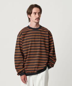 BEAUTY&YOUTH UNITED ARROWS / ビューティー&ユース ユナイテッドアローズ カットソー | トリプル ボーダー スウェット Tシャツ