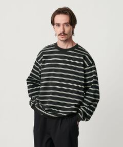 BEAUTY&YOUTH UNITED ARROWS / ビューティー&ユース ユナイテッドアローズ カットソー | トリプル ボーダー スウェット Tシャツ