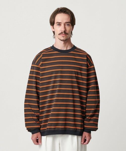 BEAUTY&YOUTH UNITED ARROWS / ビューティー&ユース ユナイテッドアローズ カットソー | トリプル ボーダー スウェット Tシャツ | 詳細11