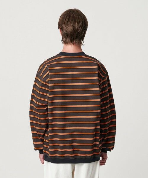 BEAUTY&YOUTH UNITED ARROWS / ビューティー&ユース ユナイテッドアローズ カットソー | トリプル ボーダー スウェット Tシャツ | 詳細13