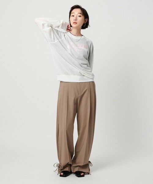 BEAUTY&YOUTH UNITED ARROWS / ビューティー&ユース ユナイテッドアローズ カットソー | 【WEB限定】シアー ラグラン スウェット | 詳細4