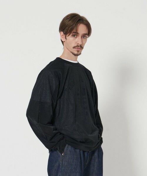 BEAUTY&YOUTH UNITED ARROWS / ビューティー&ユース ユナイテッドアローズ カットソー | 【WEB限定】シアー ラグラン スウェット | 詳細7