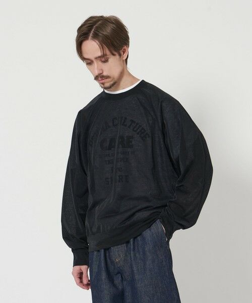 BEAUTY&YOUTH UNITED ARROWS / ビューティー&ユース ユナイテッドアローズ カットソー | 【WEB限定】シアー ラグラン スウェット | 詳細8