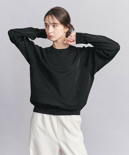 BEAUTY&YOUTH UNITED ARROWS / ビューティー&ユース ユナイテッドアローズ カットソー | 【WEB限定】シアー ラグラン スウェット | 詳細9