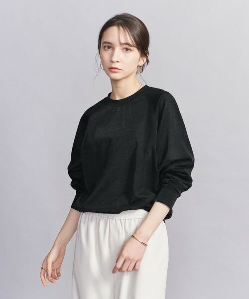 BEAUTY&YOUTH UNITED ARROWS / ビューティー&ユース ユナイテッドアローズ カットソー | 【WEB限定】シアー ラグラン スウェット | 詳細12