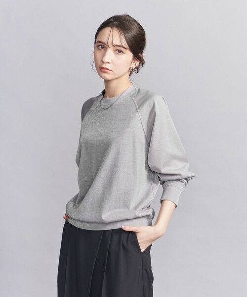 BEAUTY&YOUTH UNITED ARROWS / ビューティー&ユース ユナイテッドアローズ カットソー | 【WEB限定】シアー ラグラン スウェット | 詳細19