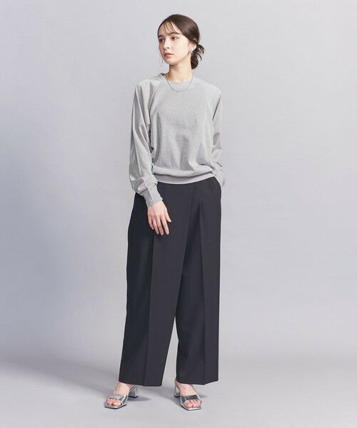 BEAUTY&YOUTH UNITED ARROWS / ビューティー&ユース ユナイテッドアローズ カットソー | 【WEB限定】シアー ラグラン スウェット | 詳細21