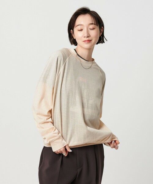 BEAUTY & YOUTH UNITED ARROWS/ビューティー&ユース ユナイテッドアローズ 【WEB限定】シアー ラグラン スウェット NATURAL M BEAUTY & YOUTH UNITED ARROWS/ビューティー&ユース ユナイテッドアローズ 【WEB限定】シアー ラグラン スウェット NATURAL M