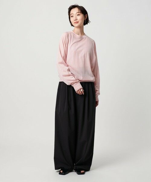 BEAUTY&YOUTH UNITED ARROWS / ビューティー&ユース ユナイテッドアローズ カットソー | 【WEB限定】シアー ラグラン スウェット | 詳細27