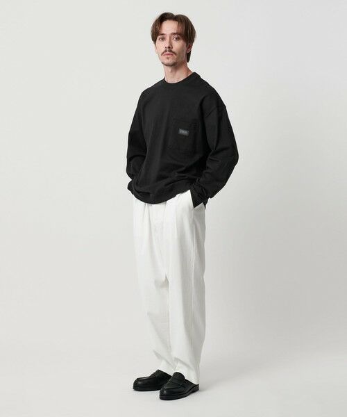 BEAUTY&YOUTH UNITED ARROWS / ビューティー&ユース ユナイテッドアローズ カットソー | 【別注】<UNIVERSAL OVERALL>1ポケット ロングスリーブ Tシャツ | 詳細2