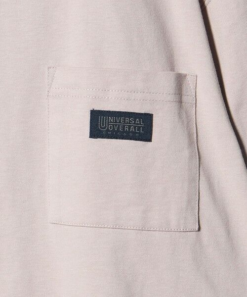 BEAUTY&YOUTH UNITED ARROWS / ビューティー&ユース ユナイテッドアローズ カットソー | 【別注】<UNIVERSAL OVERALL>1ポケット ロングスリーブ Tシャツ | 詳細13