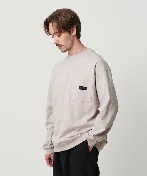 BEAUTY&YOUTH UNITED ARROWS / ビューティー&ユース ユナイテッドアローズ カットソー | 【別注】<UNIVERSAL OVERALL>1ポケット ロングスリーブ Tシャツ | 詳細7
