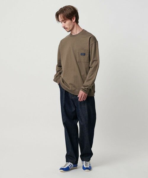 BEAUTY&YOUTH UNITED ARROWS / ビューティー&ユース ユナイテッドアローズ カットソー | 【別注】<UNIVERSAL OVERALL>1ポケット ロングスリーブ Tシャツ | 詳細19