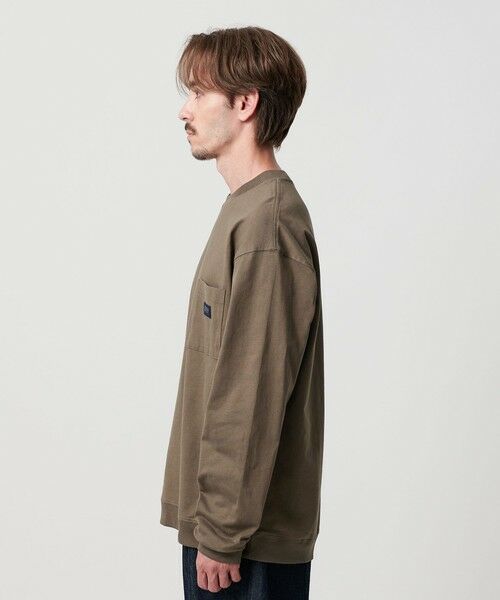 BEAUTY&YOUTH UNITED ARROWS / ビューティー&ユース ユナイテッドアローズ カットソー | 【別注】<UNIVERSAL OVERALL>1ポケット ロングスリーブ Tシャツ | 詳細21