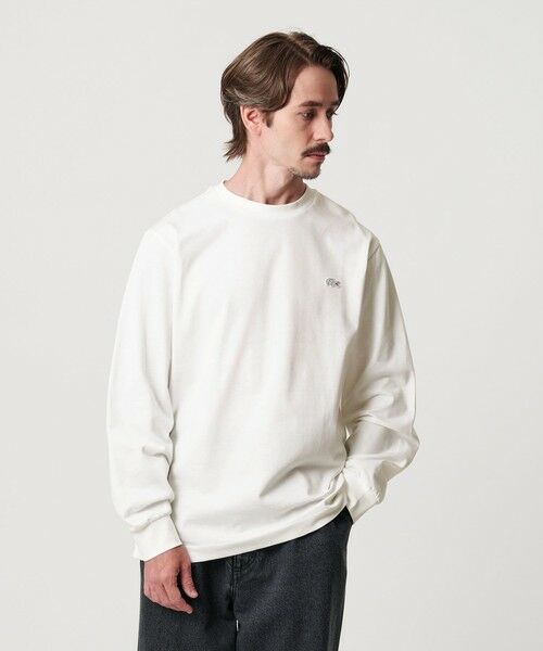 BEAUTY&YOUTH UNITED ARROWS / ビューティー&ユース ユナイテッドアローズ カットソー | ＜LACOSTE＞1ポイント ロングスリーブ Tシャツ | 詳細1