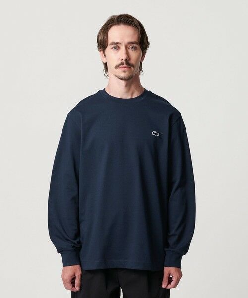 BEAUTY&YOUTH UNITED ARROWS / ビューティー&ユース ユナイテッドアローズ カットソー | ＜LACOSTE＞1ポイント ロングスリーブ Tシャツ | 詳細16