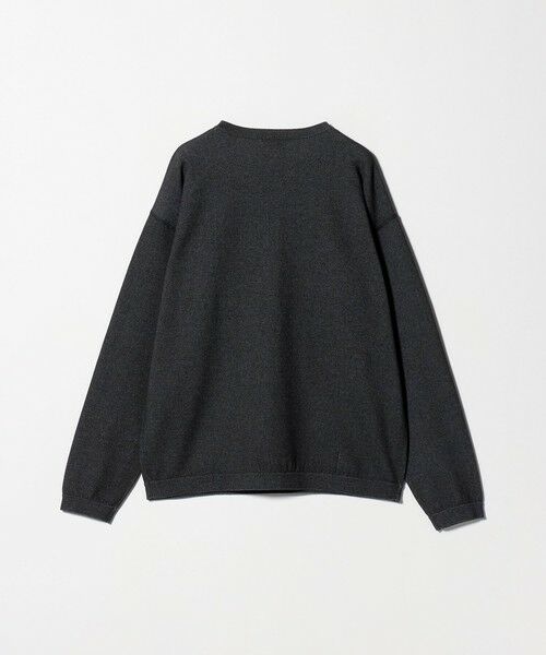 BEAUTY&YOUTH UNITED ARROWS / ビューティー&ユース ユナイテッドアローズ ニット・セーター | プレーティング フェード クルーネック ニット 抗菌・防臭機能付き | 詳細7