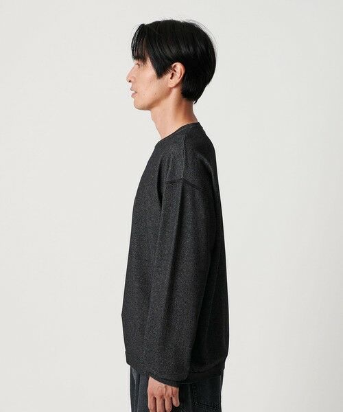BEAUTY&YOUTH UNITED ARROWS / ビューティー&ユース ユナイテッドアローズ ニット・セーター | プレーティング フェード クルーネック ニット 抗菌・防臭機能付き | 詳細4
