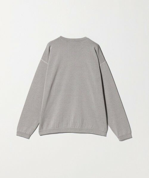 BEAUTY&YOUTH UNITED ARROWS / ビューティー&ユース ユナイテッドアローズ ニット・セーター | プレーティング フェード クルーネック ニット 抗菌・防臭機能付き | 詳細13