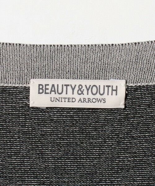 BEAUTY&YOUTH UNITED ARROWS / ビューティー&ユース ユナイテッドアローズ ニット・セーター | プレーティング フェード クルーネック ニット 抗菌・防臭機能付き | 詳細18