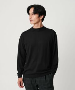BEAUTY&YOUTH UNITED ARROWS / ビューティー&ユース ユナイテッドアローズ ニット・セーター | コットン カシミヤ ブレンド ジャケット ネック Tシャツ