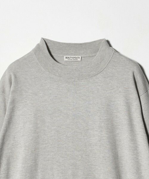 BEAUTY&YOUTH UNITED ARROWS / ビューティー&ユース ユナイテッドアローズ ニット・セーター | コットン カシミヤ ブレンド ジャケット ネック Tシャツ | 詳細15