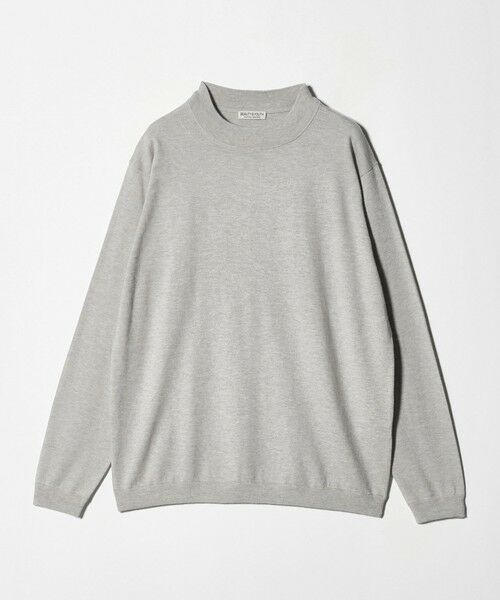 BEAUTY&YOUTH UNITED ARROWS / ビューティー&ユース ユナイテッドアローズ ニット・セーター | コットン カシミヤ ブレンド ジャケット ネック Tシャツ | 詳細13