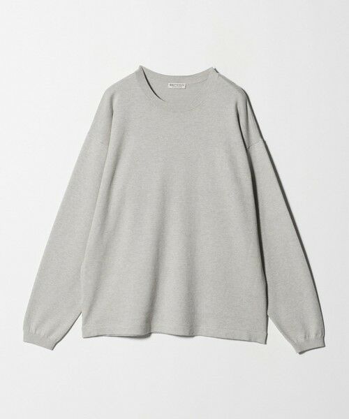 BEAUTY&YOUTH UNITED ARROWS / ビューティー&ユース ユナイテッドアローズ ニット・セーター | コットン カシミヤ ブレンド ロングスリーブ Tシャツ | 詳細8