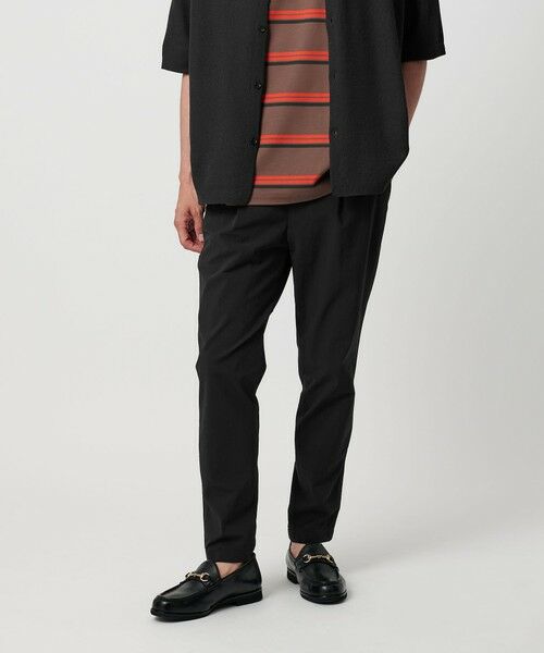 BEAUTY & YOUTH UNITED ARROWS/ビューティー&ユース ユナイテッドアローズ 360°MASTER 1プリーツ テーパード イージーパンツ -セットアップ対応 ストレッチ ウォッシャブル マルチ機能- BLACK XL BEAUTY & YOUTH UNITED ARROWS/ビューティー&ユース ユナイテッドアローズ 360°MASTER 1プリーツ テーパード イージーパンツ -セットアップ対応 ストレッチ ウォッシャブル マルチ機能- BLACK XL