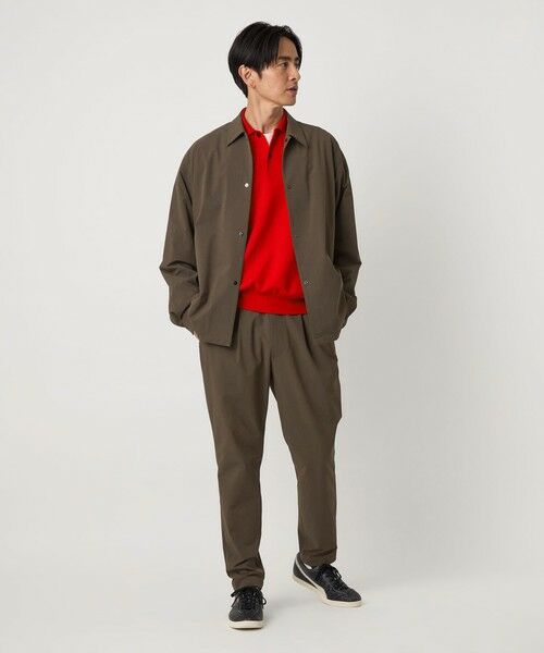BEAUTY&YOUTH UNITED ARROWS / ビューティー&ユース ユナイテッドアローズ その他パンツ | 360°MASTER 1プリーツ テーパード イージーパンツ -セットアップ対応 ストレッチ ウォッシャブル マルチ機能- | 詳細19