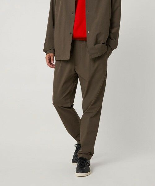 BEAUTY & YOUTH UNITED ARROWS/ビューティー&ユース ユナイテッドアローズ 360°MASTER 1プリーツ テーパード イージーパンツ -セットアップ対応 ストレッチ ウォッシャブル マルチ機能- MOCA L BEAUTY & YOUTH UNITED ARROWS/ビューティー&ユース ユナイテッドアローズ 360°MASTER 1プリーツ テーパード イージーパンツ -セットアップ対応 ストレッチ ウォッシャブル マルチ機能- MOCA L
