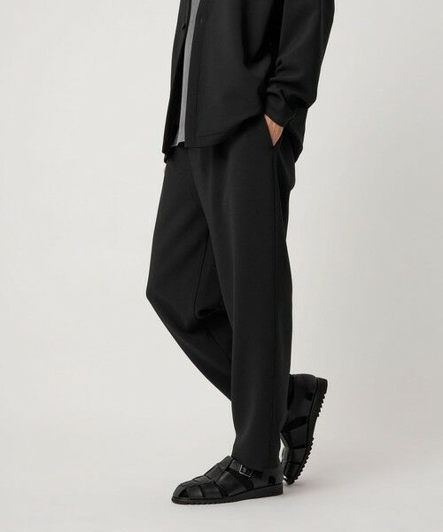 BEAUTY & YOUTH UNITED ARROWS/ビューティー&ユース ユナイテッドアローズ DUAL PACK 2.0 1プリーツ テーパード イージーパンツ -セットアップ対応 ウォッシャブル マルチ機能- BLACK S BEAUTY & YOUTH UNITED ARROWS/ビューティー&ユース ユナイテッドアローズ DUAL PACK 2.0 1プリーツ テーパード イージーパンツ -セットアップ対応 ウォッシャブル マルチ機能- BLACK S