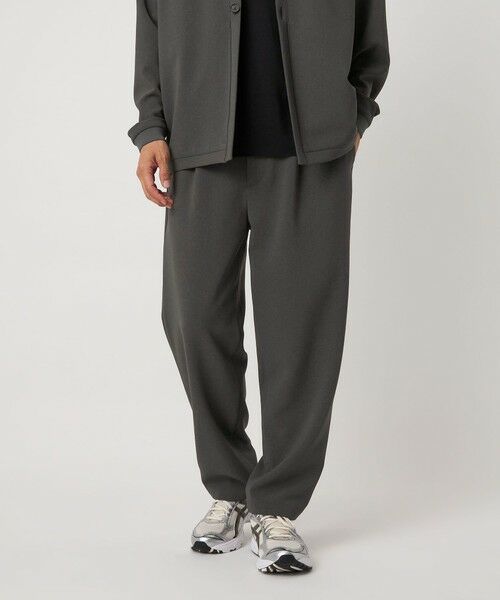 BEAUTY & YOUTH UNITED ARROWS/ビューティー&ユース ユナイテッドアローズ DUAL PACK 2.0 1プリーツ テーパード イージーパンツ -セットアップ対応 ウォッシャブル マルチ機能- DK. GRAY M BEAUTY & YOUTH UNITED ARROWS/ビューティー&ユース ユナイテッドアローズ DUAL PACK 2.0 1プリーツ テーパード イージーパンツ -セットアップ対応 ウォッシャブル マルチ機能- DK. GRAY M