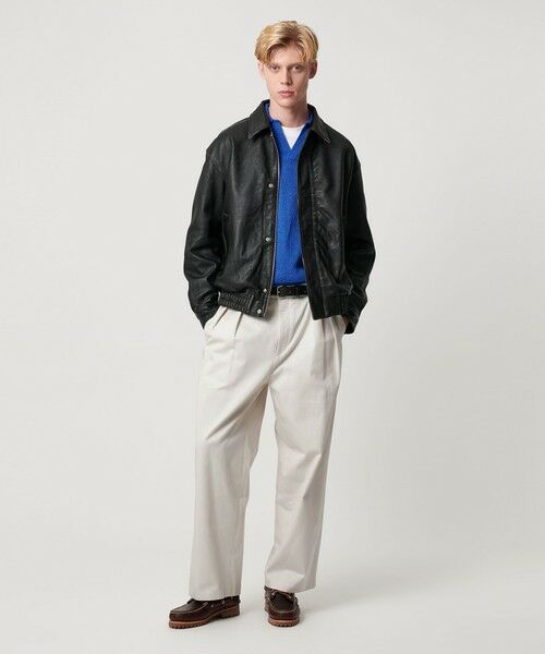 BEAUTY&YOUTH UNITED ARROWS / ビューティー&ユース ユナイテッドアローズ その他パンツ | ダルカラー ワイド チノパンツ | 詳細1