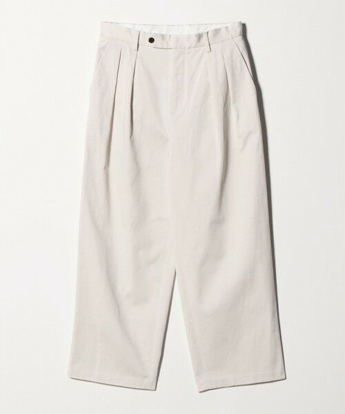 BEAUTY&YOUTH UNITED ARROWS / ビューティー&ユース ユナイテッドアローズ その他パンツ | ダルカラー ワイド チノパンツ | 詳細6
