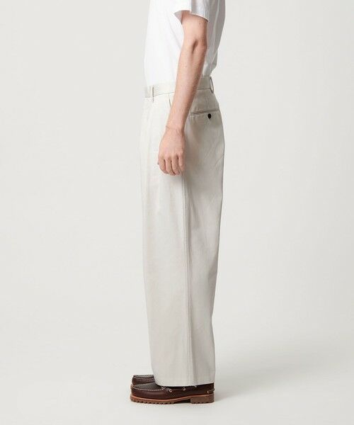 BEAUTY&YOUTH UNITED ARROWS / ビューティー&ユース ユナイテッドアローズ その他パンツ | ダルカラー ワイド チノパンツ | 詳細4