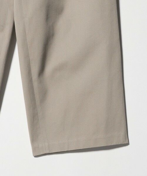 BEAUTY&YOUTH UNITED ARROWS / ビューティー&ユース ユナイテッドアローズ その他パンツ | ダルカラー ワイド チノパンツ | 詳細20