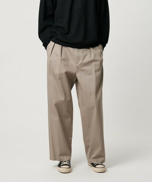 BEAUTY&YOUTH UNITED ARROWS / ビューティー&ユース ユナイテッドアローズ その他パンツ | ダルカラー ワイド チノパンツ | 詳細12