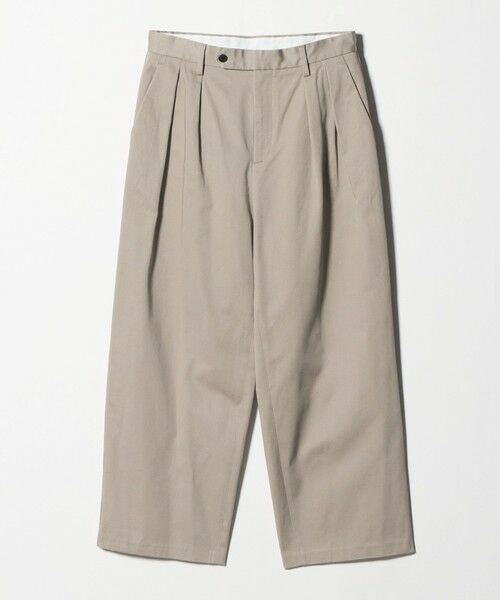 BEAUTY&YOUTH UNITED ARROWS / ビューティー&ユース ユナイテッドアローズ その他パンツ | ダルカラー ワイド チノパンツ | 詳細13