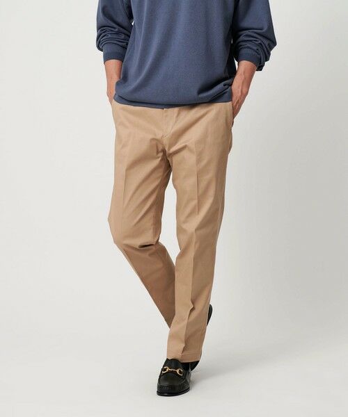 BEAUTY & YOUTH UNITED ARROWS/ビューティー&ユース ユナイテッドアローズ ストレッチ チノ ノープリーツ スリム パンツ 伸縮 BEIGE XL BEAUTY & YOUTH UNITED ARROWS/ビューティー&ユース ユナイテッドアローズ ストレッチ チノ ノープリーツ スリム パンツ 伸縮 BEIGE XL