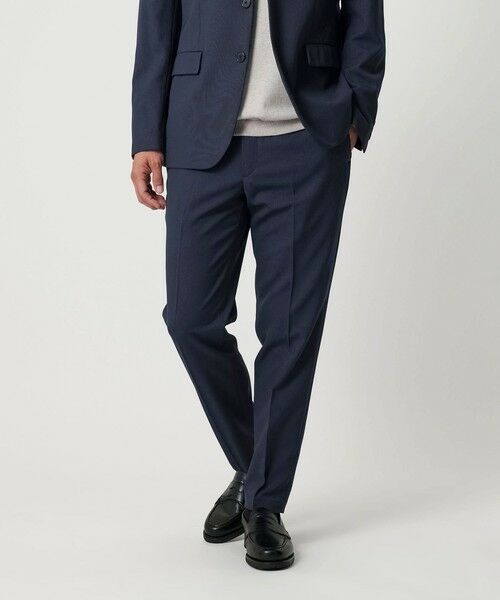 BEAUTY&YOUTH UNITED ARROWS / ビューティー&ユース ユナイテッドアローズ その他パンツ | ピンヘッド ポリエステル ノープリーツ スリムパンツ セットアップ対応可能 | 詳細9