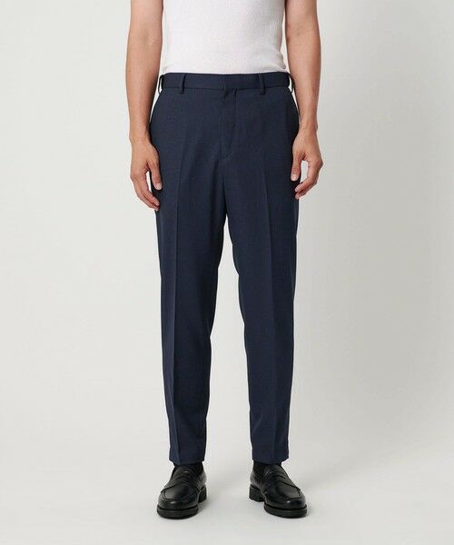 BEAUTY&YOUTH UNITED ARROWS / ビューティー&ユース ユナイテッドアローズ その他パンツ | ピンヘッド ポリエステル ノープリーツ スリムパンツ セットアップ対応可能 | 詳細12